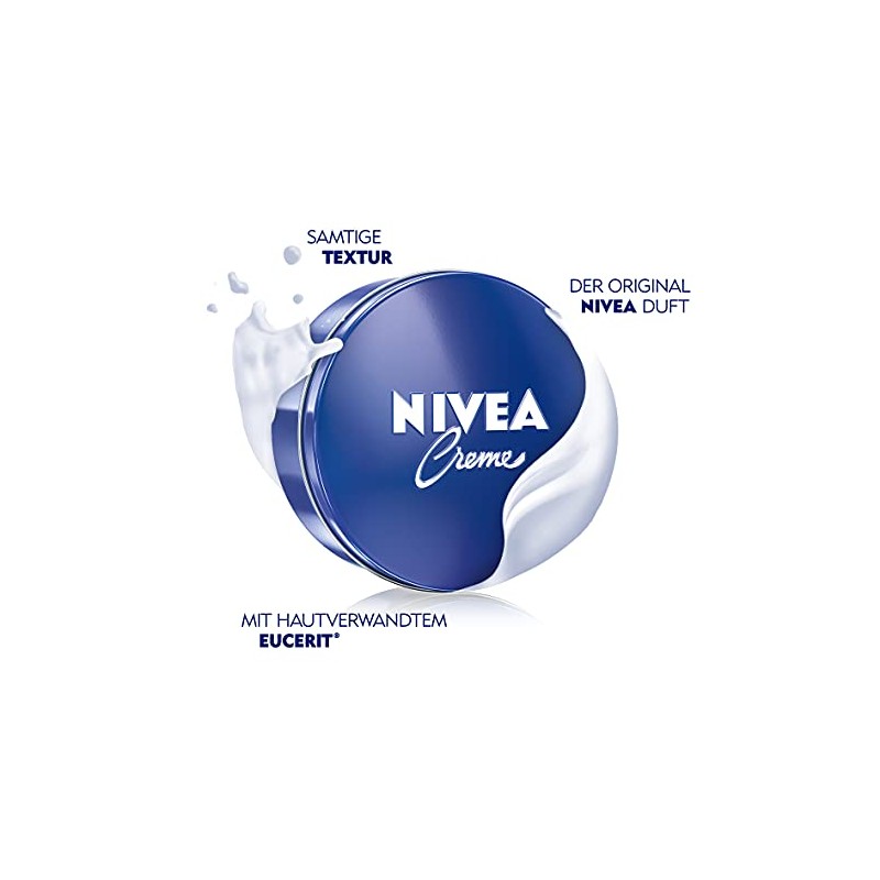 NIVEA Creme Dose Universalpflege (400 ml), klassische Feuchtigkeitscreme für alle