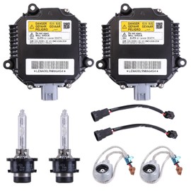 TukboTech 28474-89904, 284748991A Xenon HID Head Lamp Control Unit Module Stability Replacement for Nissan 350Z Altima Maxima Rogue Infiniti G35 G37 FX35 QX QX56 (2pcs)