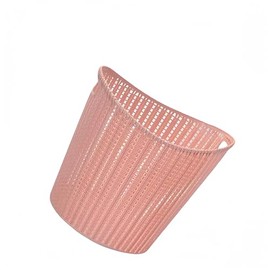 WJTZLBNSUY Collapsible Laundry Hamper, Large Storage Basket for Clothes and Towels (Texture pink)