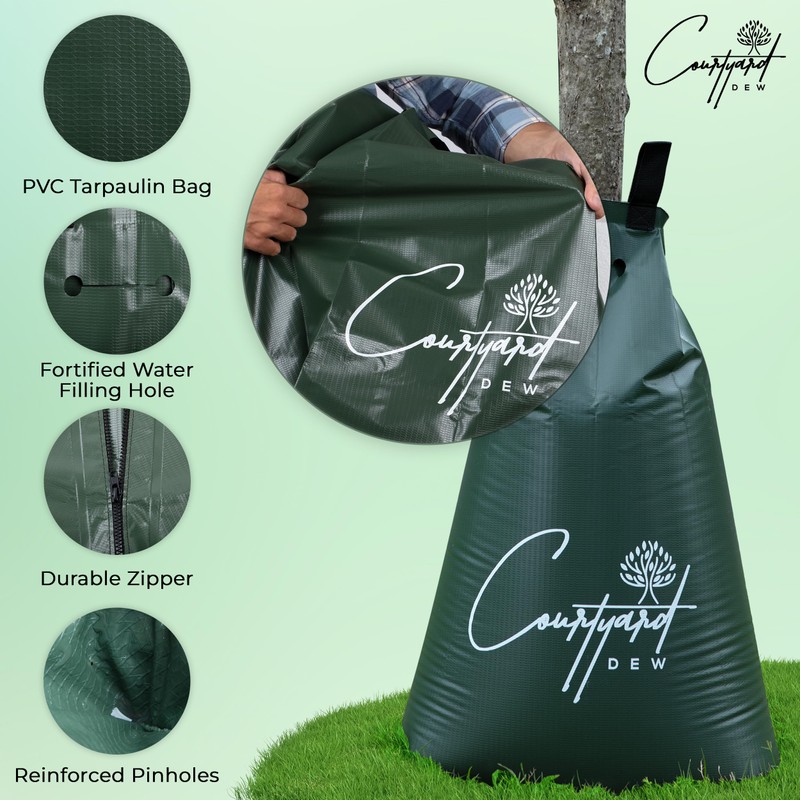 Courtyard Dew Tree Watering Bag Slow Release 4 Pack 20