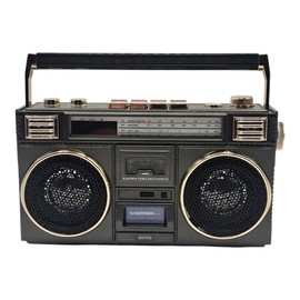 Bluetooth Speaker Portable Wireless Boombox Radio Retro Vintage iOS Android Tablet Desktop Smartphone