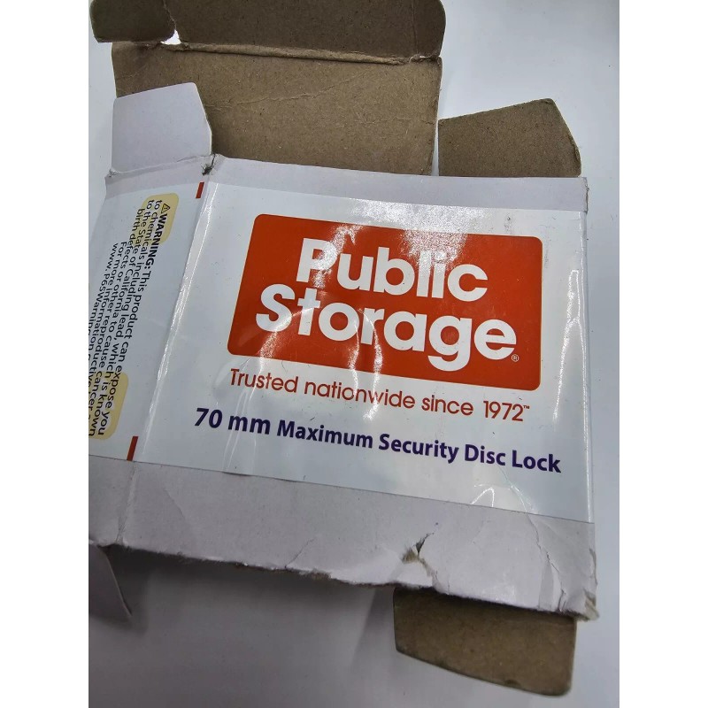 Public Storage (QTY 2) Public Storage 70mm Maximum Security Disc