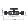 CS PRIORITY Articulating Magic Arm Double 1/10.2 cm Ball Head