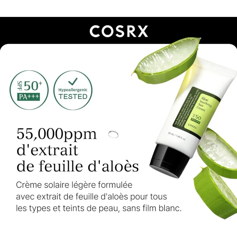 Cosrx Protector Solar Aloe Soothing Sun Cream 50ml Spf50