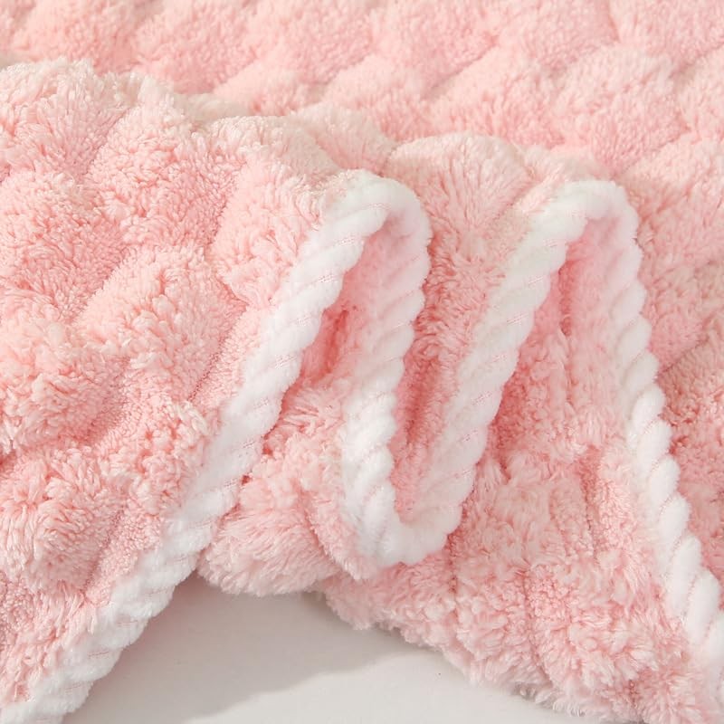 PHOGARY Flannel Face Cloth Pack 6, Reusable Microfibre Face Cloth,