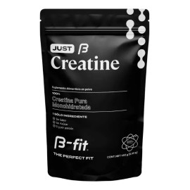 B-FIT B Just Creatine - Creatina Monohidratada Pura en Polvo - 90 Servicios 450 gr 3 Meses de Suministro - Pre Entreno Ideal Pre Workout - Creatina Si