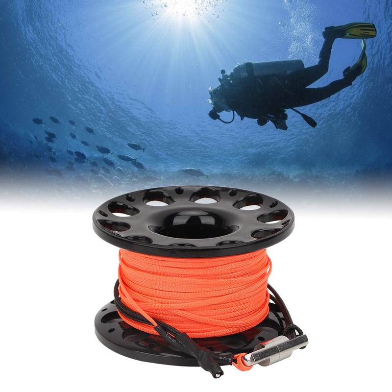 30m Scuba Diving Spool, Reel Diver Spool Reel Cave Line