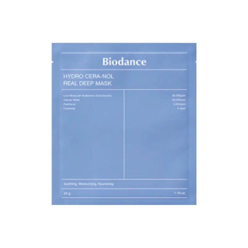 Biodance Hydro Cera-nol Real Deep Mask- Mascarilla Profunda Hidratante 1