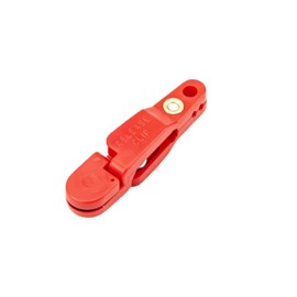 VOANZO 4 PCS Heavy Tension Snap Release Clips for Kites Planer Board Downrigger Trolling Fishing (Red