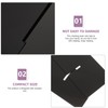 ABOOFAN Acrylic Book Holder Open Large Book Display Stand Reading