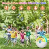 BUBOJOY Macchina Bolla per Bambini, Macchina Bolle Arcobaleno Automatica 2000+