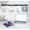 Generic Power Plug 4 outlets Wall Strip Cube (4 Way