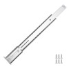 LONTAN 2 Pcs Center Mount Drawer Slides Bottom Mount for