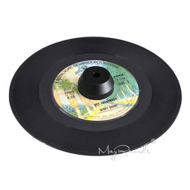 MayRecords Accessories 7" EP Record Adapter 45 Rotation 50g Black