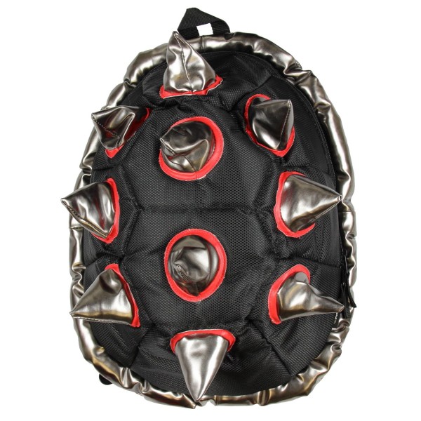 Bioworld BioDomes Spiked Black-Red Turtle Shell Backpack 887439825844 No Send