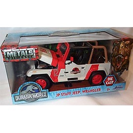 Jada METALS 1:24 W/B - JURASSIC WORLD - JP STAFF JEEP WRANGLER