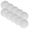 Vent Systems 6'' Inch - Pack of 10 - White