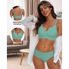 HORISUN Plus Size Bras Most Comfortable Bra Wireless Push Up