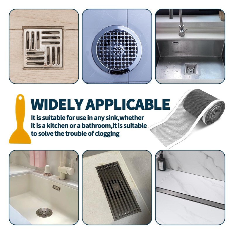 Disposable Shower Drain Hair Catcher