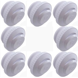 HTB Hot Tub Basics | Spa Jet Return Nozzle SP 1419A WHITE 8-Pack 1.5" NPT