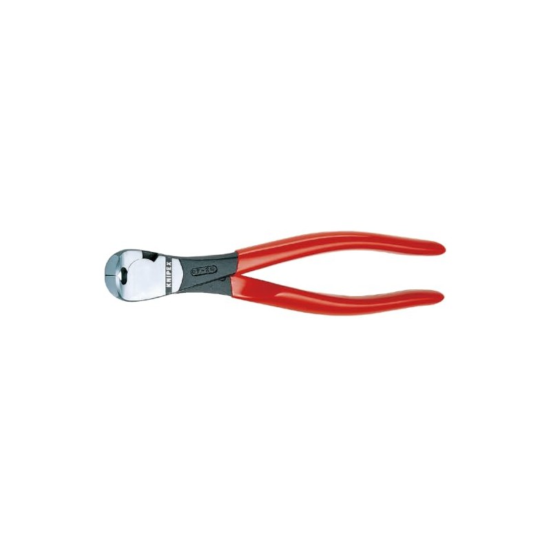 KNIPEX クニペックス パワーエンドカッティングニッパー 全長160mm プラスティックコーティングハンドル 6701-160