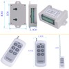433mhz 12V 24V DC 6 Channel Wireless Remote Control Relay