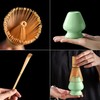 Handcrafted Matcha Whisk Set of 3 - Traditional Bamboo Whisk