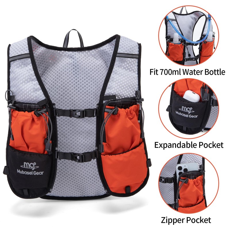 Lightweight Running Vest for Women & Men Hydration Backpack Pack