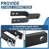 HECASA Versatile Quick Hitch Adapter Suitable for Category 1 3-Point