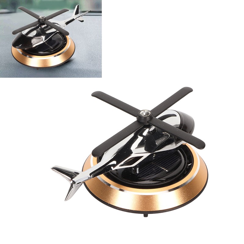 Car Air Fresheners with Solar Rotating Relieve Stress Purifie Odors
