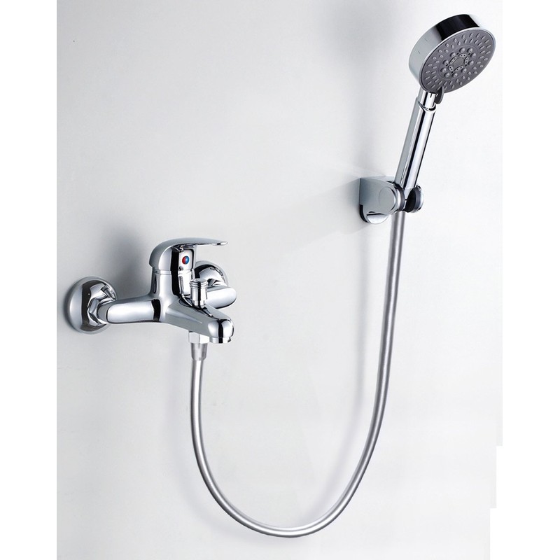 LEEFE PVC Smooth Shower Hose Flexible Anti-Kink Handheld Shower Head