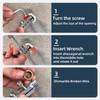 Faucet Extractor Removal Tool for Broken Valve Threads - Extract