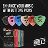 3 Premium Plectrums for Guitar Folker - Gift for Guitarists