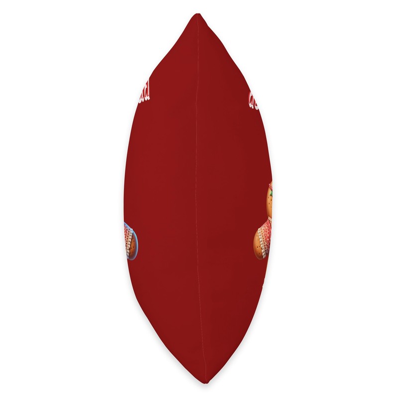 desi christmas cookie oh snap Throw Pillow