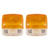 APUK 2x Front Side Light Lamp Lens Replacement for International