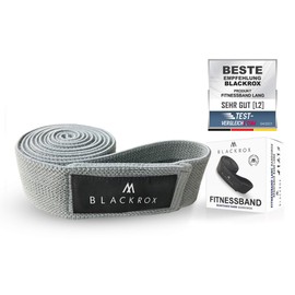 BLACKROX Bandorox Fitness Band Long Resistance Band Resistance Band for Men and Women Yoga Strength Training Pilates Fitness Hip Band Legs Hips and Buttocks Muscle Building