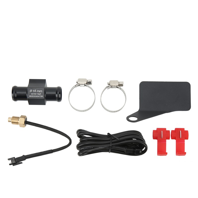Universal Motorcycle DC12V LCD Screen Slim Water Temperature Gauge With