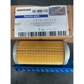 DEVELON DOOSAN PILOT FILTER ELEMENT, 2474-9041S.