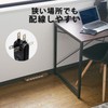 Elecom ECT-1330W Power Supply Tap, Lightning Guard, Separate Switch, Dust