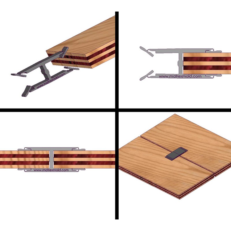 Plywood H Clip 19/32" – 5/8" Roof Sheathing for Faster