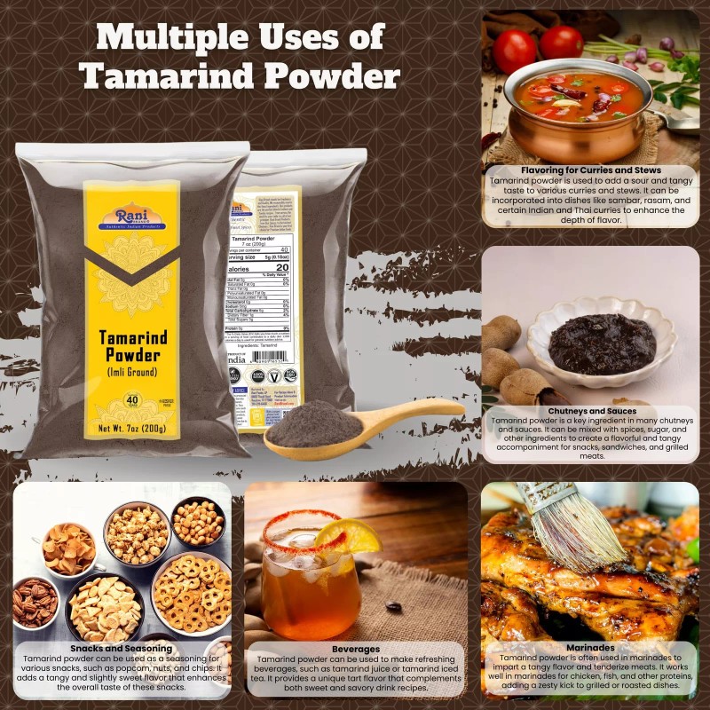 Rani Tamarind Powder (Imli) 7oz (200g)