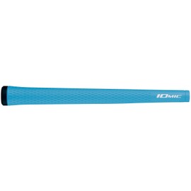 IOMIC Sticky MID Recycle Grip Series Golf Grip, Base: Sky Blue, End: Black M60
