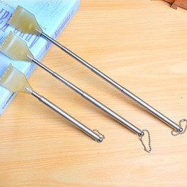 Calsgkspray Small Extendable Back Scratcher,Claw Shape Back Scraper Back Massage Stainless Steel Manual Back Massagers