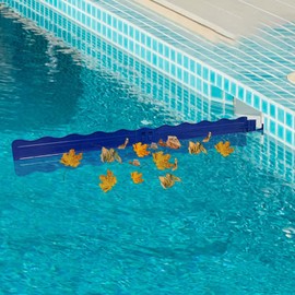Magoog Pool Skimmer Arm, Skimmer Guard, Pool Skimmer, Hands Free Pool Skimmer to Collect Debris, Fits Most Skimmer Systems on In-ground Pools Outfall Within 6.7’ to 4’, Blue