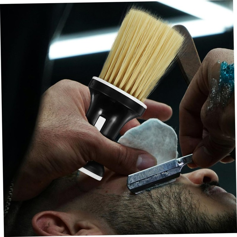 Baluue Hair Cutting Barber Neck Brush Set Detachable Duster for