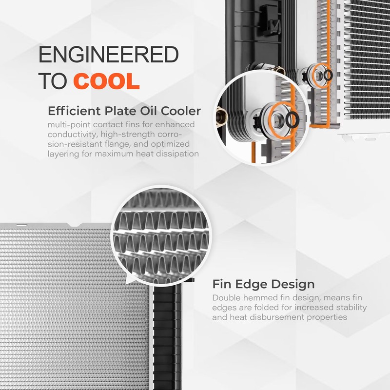 Klimoto Radiator | Compatible with 87-84 Mazda B2000; 93-84 Mazda