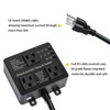 Automatic Vacuum Switch with Extra Outlet for Using More Power