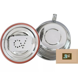 CVault 4 Liter Humidity Curing Storage Container, 9" x 5.5" & 60 gram 62% Boveda