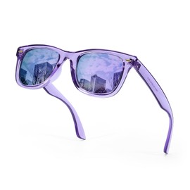 SIPHEW Polarized Sunglasses for Women & Men - UV400 Mirrored Beach Eyewear, Designer Unisex Fashion Sunglasses w/Medium Fit