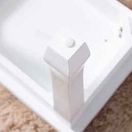 SPOFLYINN Vanity Stool, Makeup Bench Dressing Stool with Solid Wood Legs, Non-Slip Mat, PU Leather Surface Weight Capacity Up to 264 Pounds Chair for Bedroom, Living Room White As Shown One Size